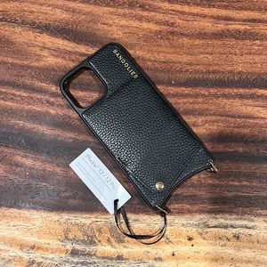 Bandolier black phone case for iPhone 12/12 pro